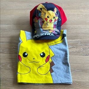 💛🐱PIKACHU TEE & CAP BUNDLE🐱💛
